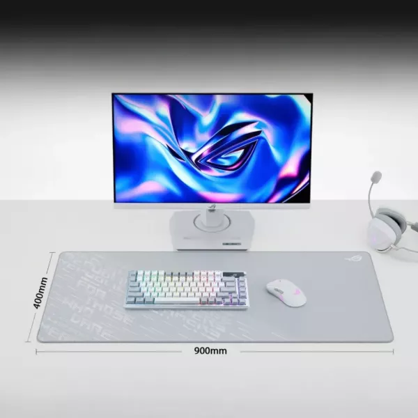 Ігрова поверхня Asus ROG Scabbard II XXL (Arctic Gray) (UA)