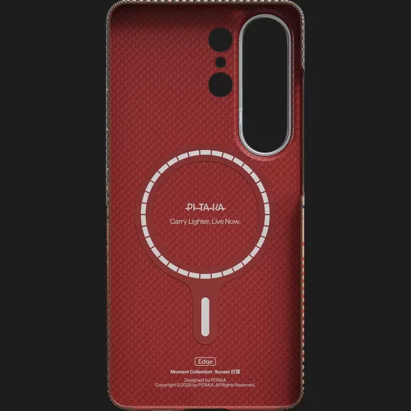 Чохол Pitaka Edge Ultra-Slim Moment для Samsung Galaxy S26 Ultra (Sunset)