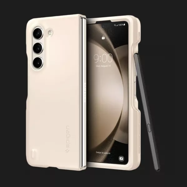 Чохол Spigen Thin Fit Pen для Samsung Galaxy Fold 5 (Pearled Ivory)
