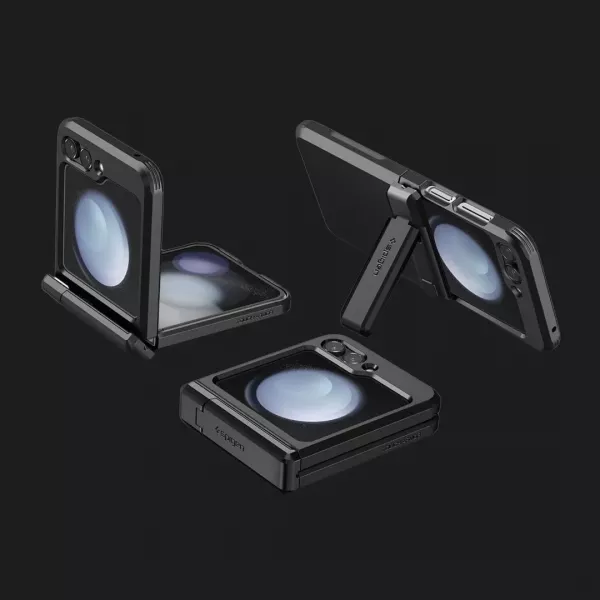 Чохол Spigen Tough Armor для Samsung Galaxy Flip 5 (Black)