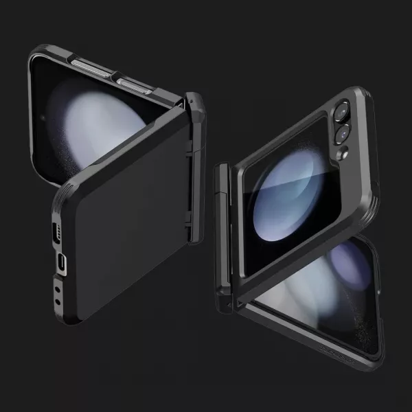 Чохол Spigen Tough Armor для Samsung Galaxy Flip 5 (Black)