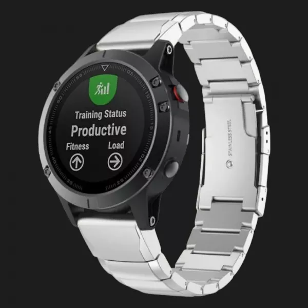 Ремінець Metal Strap для Garmin 20 mm (Silver)