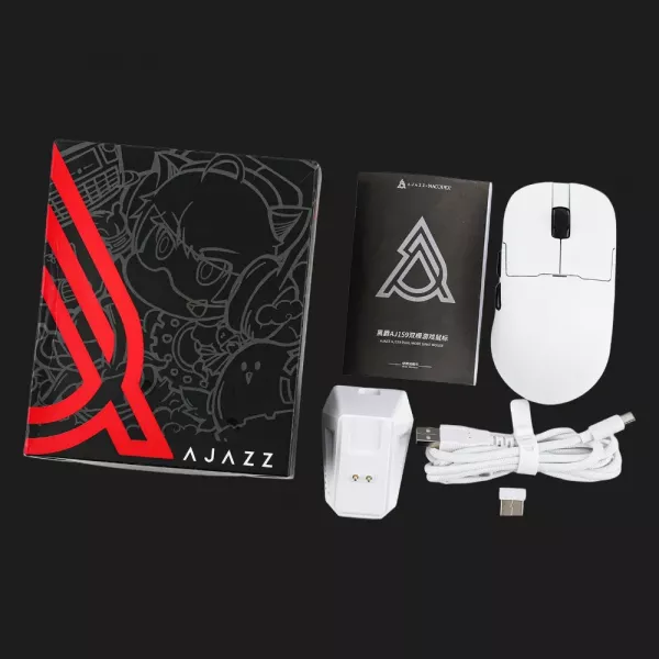 Ігрова миша Ajazz AJ159P MC (White) (UA)
